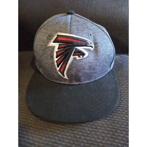Atlanta Falcons New‎ Era 59Fifty Snapback Hat Black Red Big Logo NFL